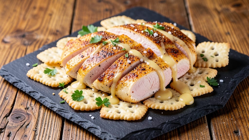 Baked Chicken Breast with Ritz Crackers Recipe: Crunchy Top, Juicy Centers