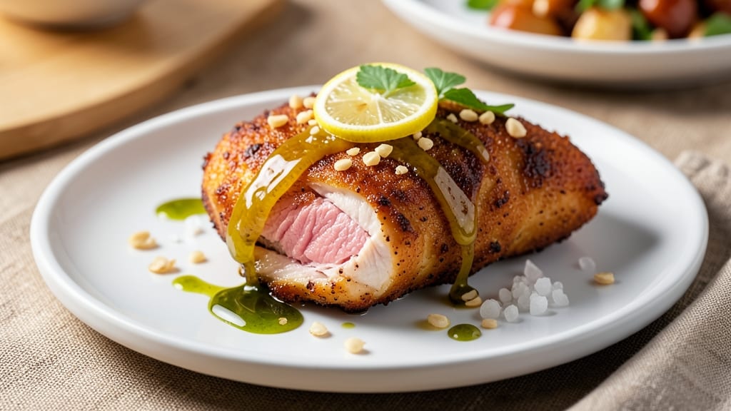 Air Fried Boneless Skinless Chicken Thigh Recipe: Air-Crisped Juiciness in 15 Minutes