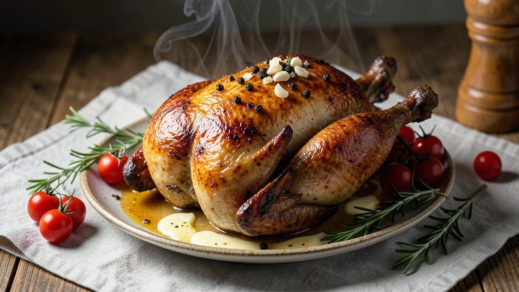 Awesome Roast Chicken Recipe: Buttermilk Brine Secrets for Juicy Crispy Skin