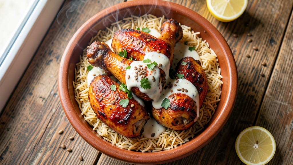 Baked Chicken Drumsticks Indian Recipe: Spiced Yogurt-Marinated Crunch