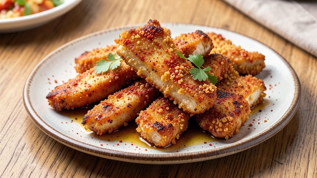 Baked Fried Chicken Strips Recipe: Buttermilk Brine Secret for Double-Crisp Crust