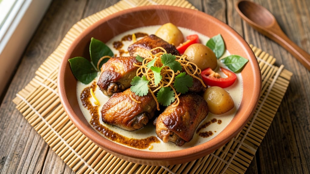 Authentic Chicken Massaman Curry Recipe: Fragrant Coconut-Turmeric Richness in One Pot