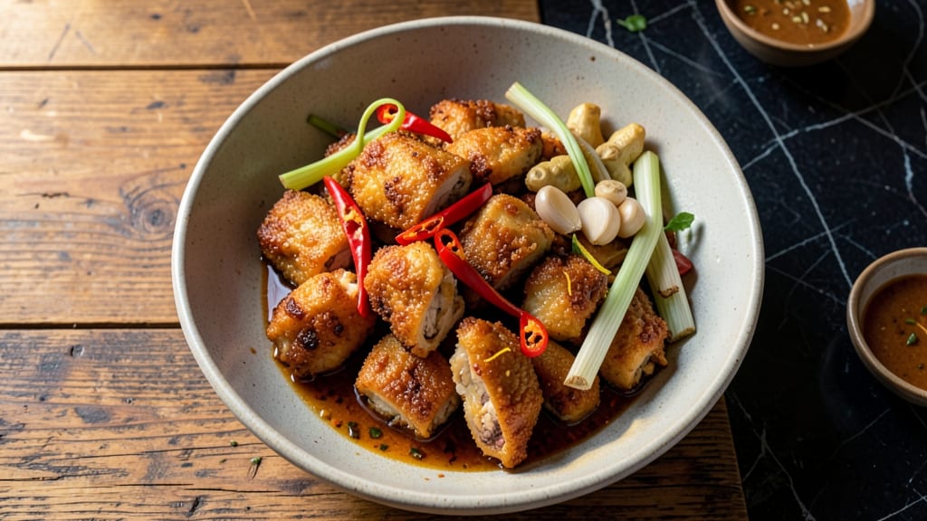 Bangkok Fried Chicken Recipe: Crispy, Spicy, and Sweet Glaze Magic