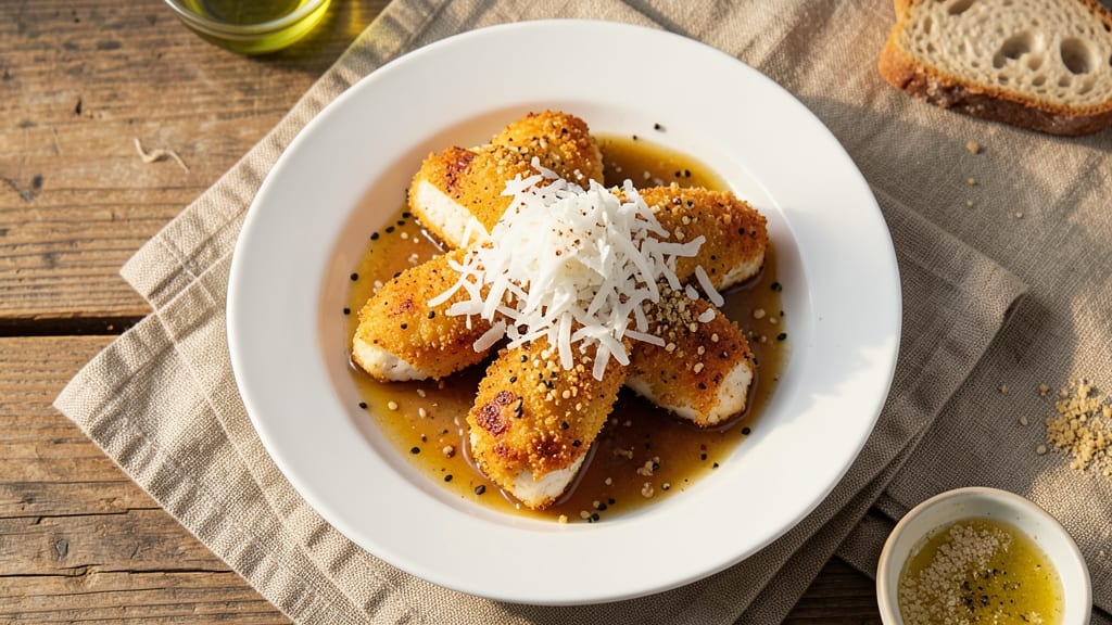 Baked Coconut Chicken Tenders Recipe: Golden Crust Without Deep Frying