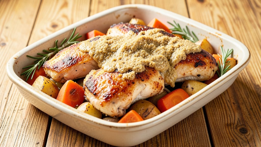 Grandma's Chicken Bake Recipe: One-Pan Crispy-Top Comfort