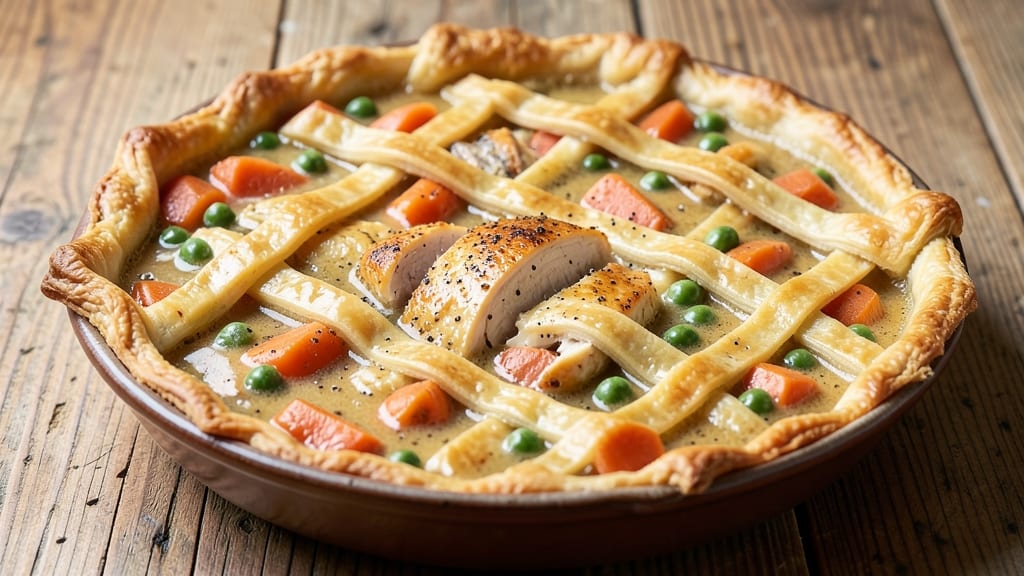 Grandma's Chicken Pie Recipe: Flaky Pastry and Savory Gravy Nostalgia