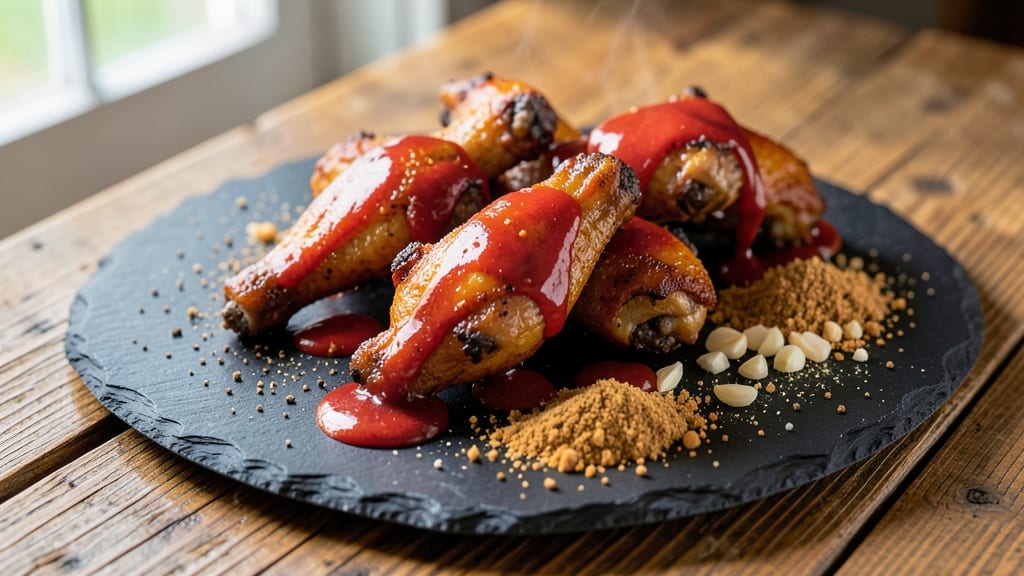 Hottest Chicken Wings Recipe: Cayenne-Kissed Crunch With Spicy Glaze