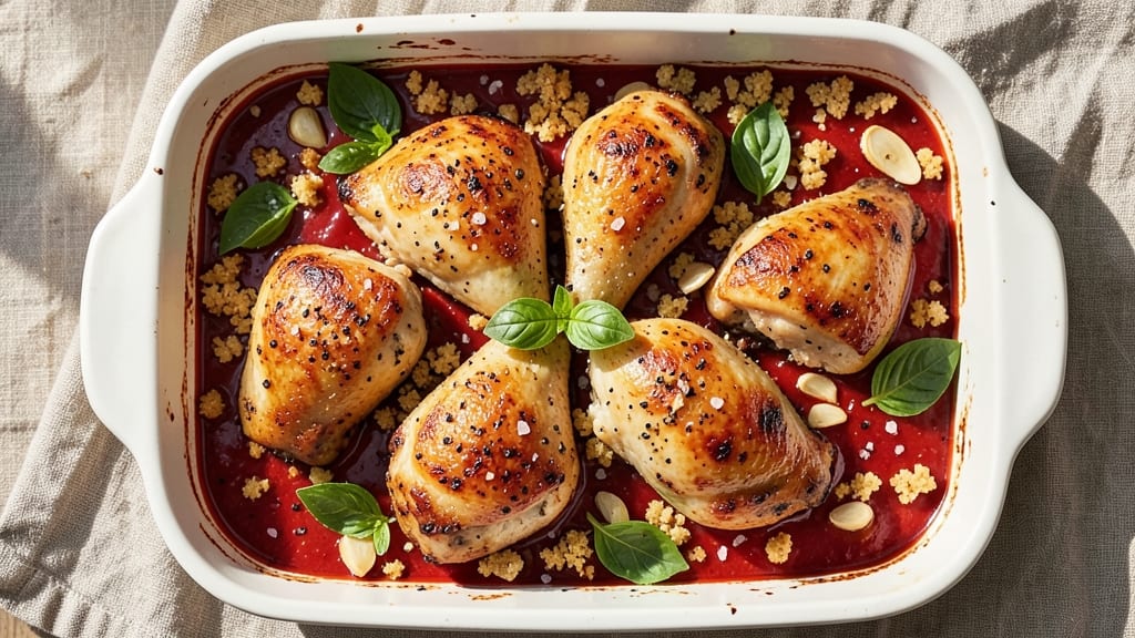 Kraft Bruschetta Chicken Bake Recipe: One-Pan Crispy-Top Comfort