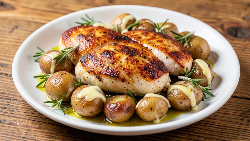 McCormick Chicken And Potatoes Recipe: One-Pan Roast With Herbed Crispiness