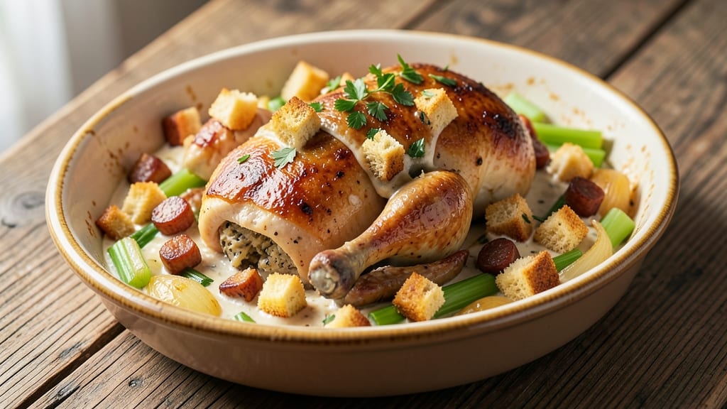 Old Fashioned Chicken and Dressing Recipe: Southern Sunday Dinner Revival