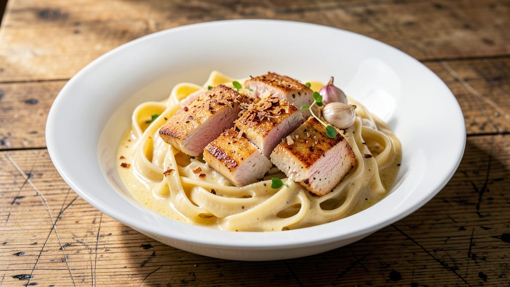 Olive Garden Chicken Fettuccine Alfredo Copycat Recipe: One-Pan Creamy Richness With Crispy Chicken