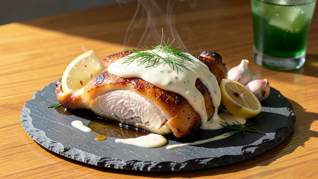 Russian Chicken Recipe: Sour Cream & Dill Pan-Fried Magic