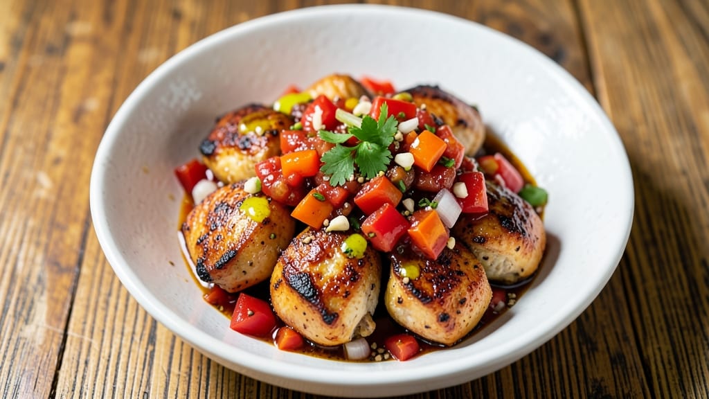 Salsa Chicken Recipe: Zesty Roasted Chicken With Tangy Tomato Crunch