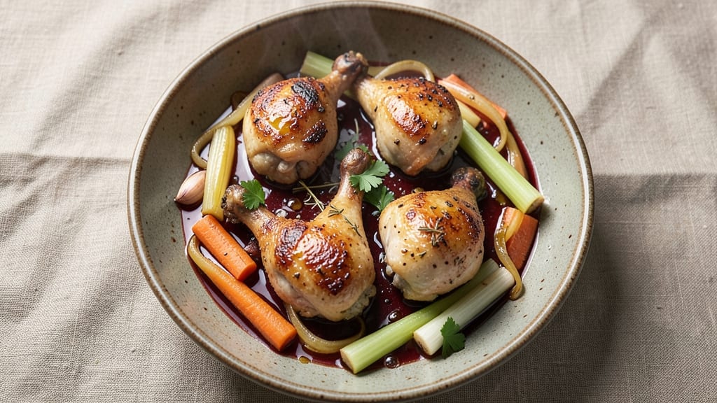 Stewed Chicken Legs Recipe: Slow-Braised Until Fall-Off-the-Bone Tender